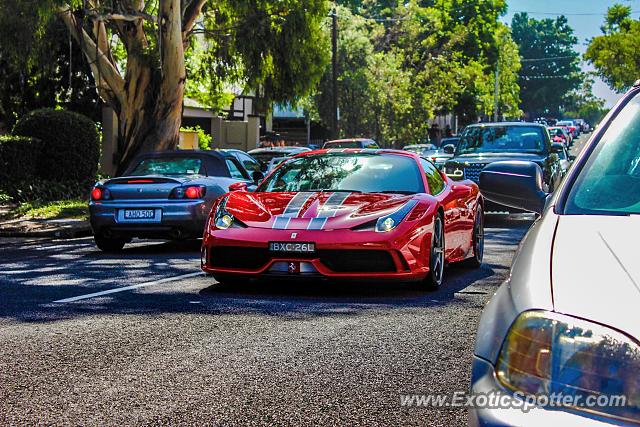 Ferrari 458 Italia spotted in Sydney, Australia