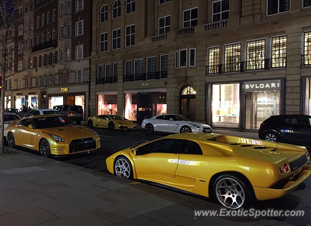 Lamborghini Diablo spotted in London, United Kingdom
