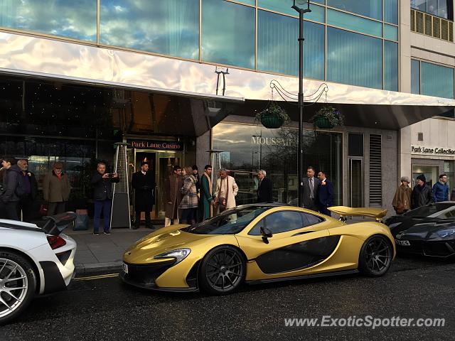 Mclaren P1 spotted in London, United Kingdom