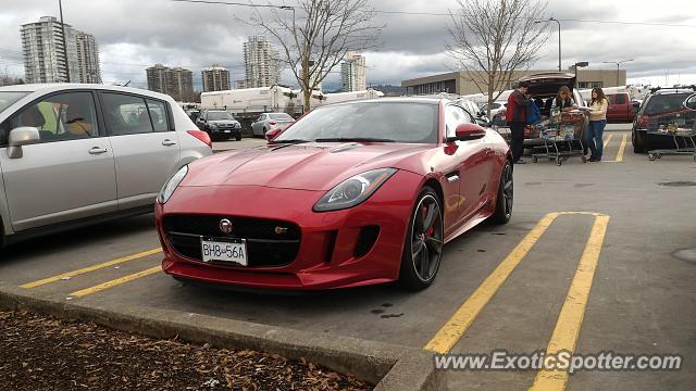 Jaguar F-Type spotted in Vancouver, Canada