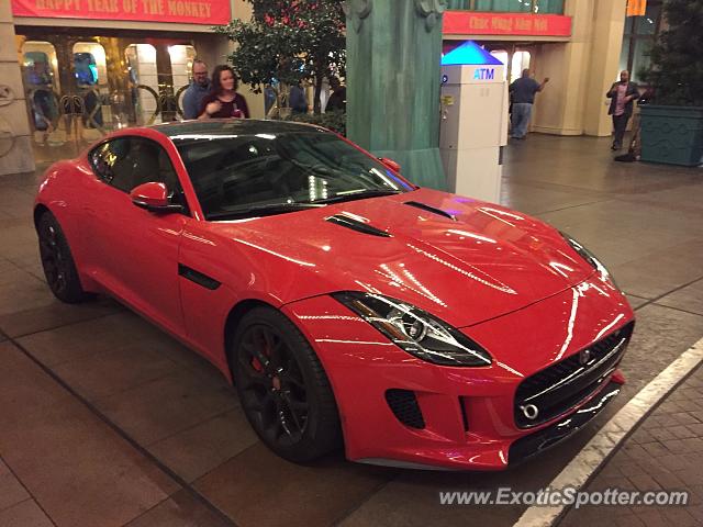 Jaguar F-Type spotted in Las Vegas, Nevada