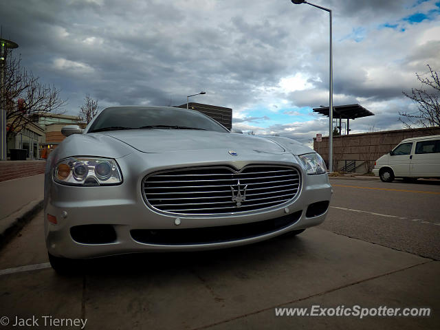 Maserati Quattroporte spotted in Landmark, Colorado