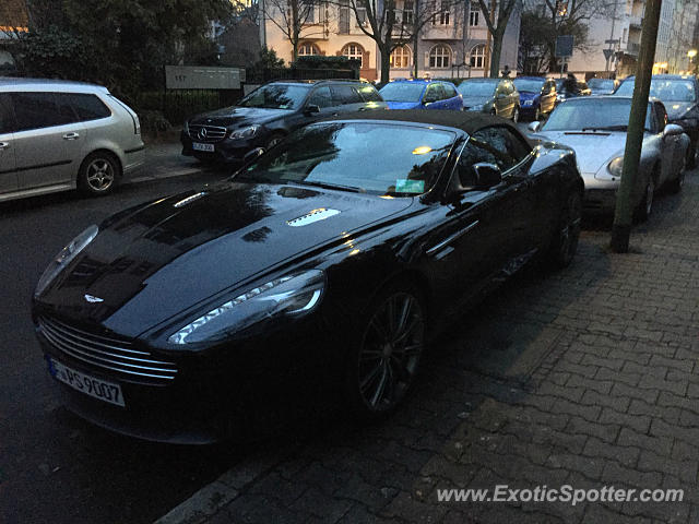 Aston Martin DB9 spotted in Frankfurt, Germany