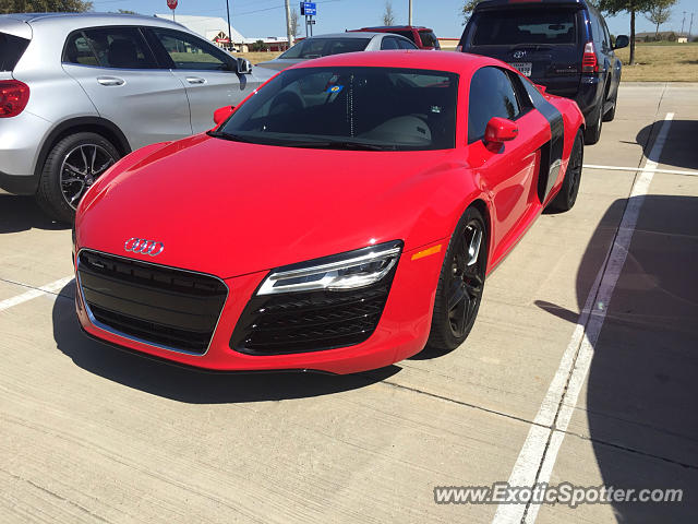 Audi R8 spotted in Plano, Texas