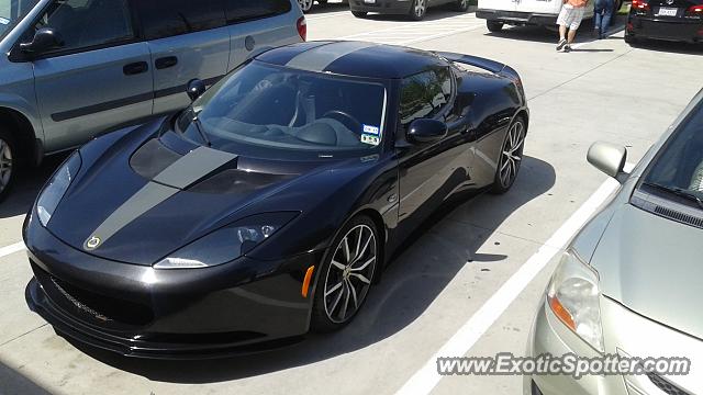 Lotus Evora spotted in Frisco, Texas