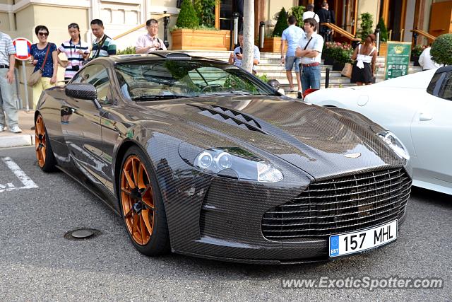 Aston Martin Vanquish spotted in Monte Carlo, Monaco