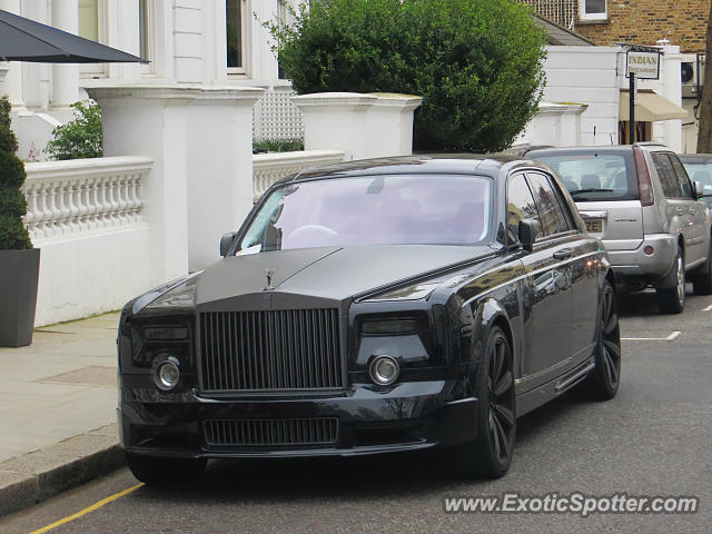 Rolls-Royce Phantom spotted in London, United Kingdom