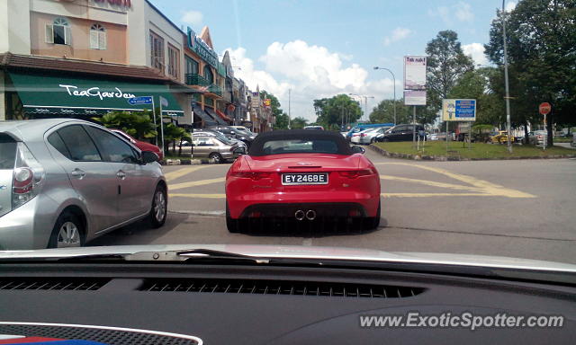 Jaguar F-Type spotted in Johor D.T, Malaysia