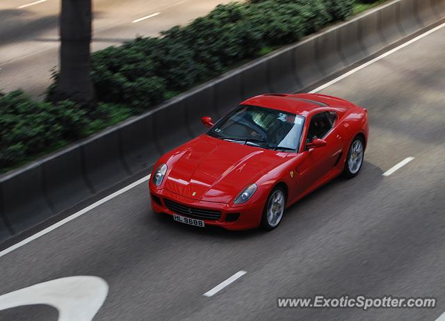 Ferrari 599GTB spotted in Hong Kong, China