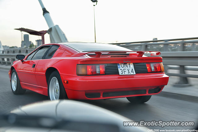 Lotus Esprit spotted in Warsaw, Poland