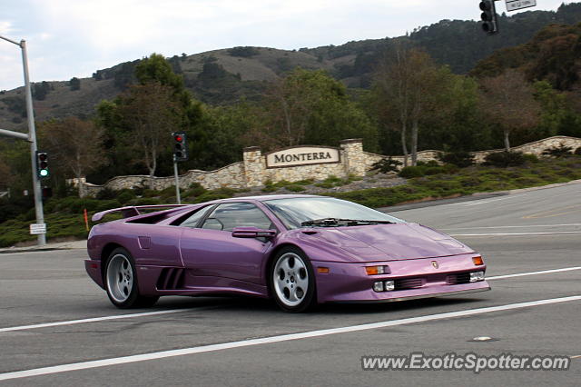 Lamborghini Diablo spotted in Monterey, California