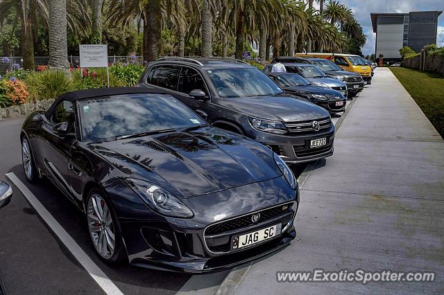 Jaguar F-Type spotted in Auckland, New Zealand