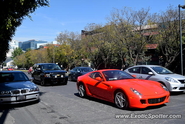 Ferrari 599GTO spotted in Mexico City, Mexico
