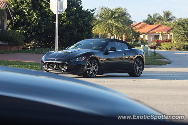 Maserati GranCabrio spotted in Fort Lauderdale, Florida