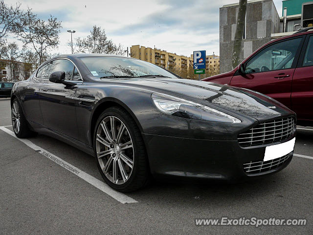 Aston Martin Rapide spotted in Platja d'Aro, Spain