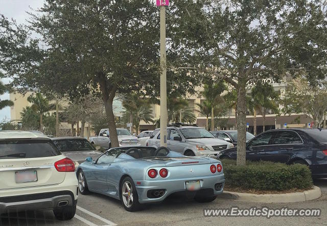 Ferrari 360 Modena spotted in Palm B. Gardens, Florida