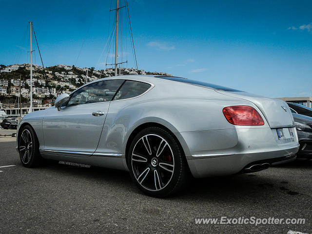 Bentley Continental spotted in Roses, Spain