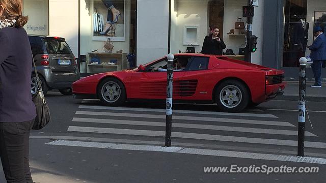 Ferrari Testarossa spotted in Paris, France