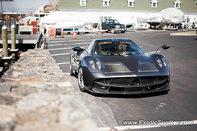 Pagani Huayra spotted in Greenwich, Connecticut