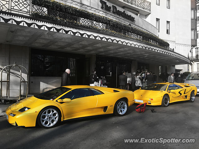 Lamborghini Diablo spotted in London, United Kingdom