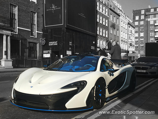 Mclaren P1 spotted in London, United Kingdom