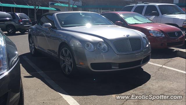 Bentley Continental spotted in Albuquerque, New Mexico
