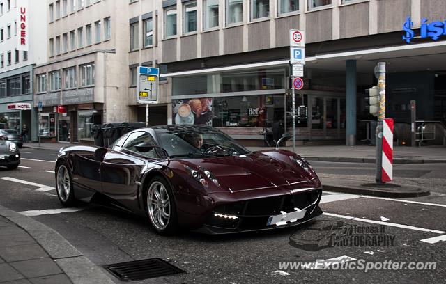 Pagani Huayra spotted in Stuttgart, Germany