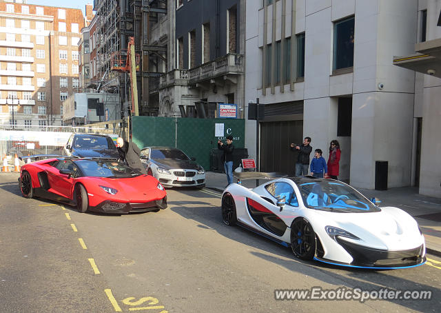 Mclaren P1 spotted in London, United Kingdom