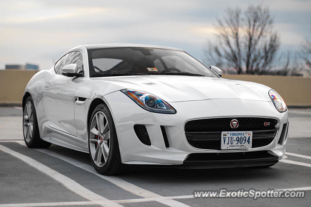 Jaguar F-Type spotted in McLean, Virginia