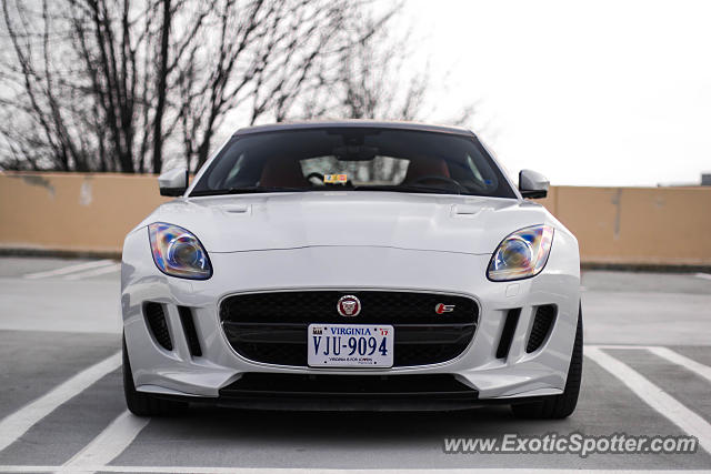 Jaguar F-Type spotted in McLean, Virginia