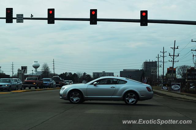 Bentley Continental spotted in Oak Brook, Illinois