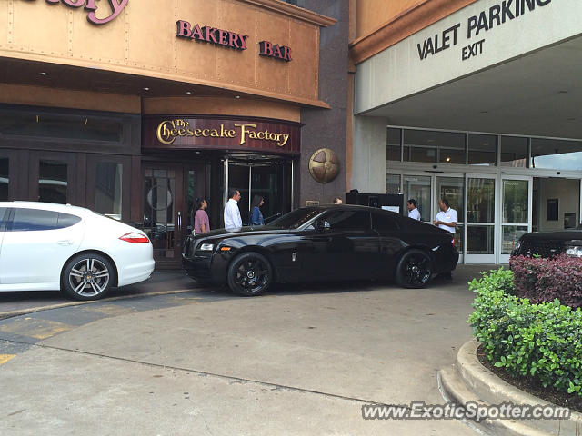 Rolls-Royce Wraith spotted in Houston, Texas