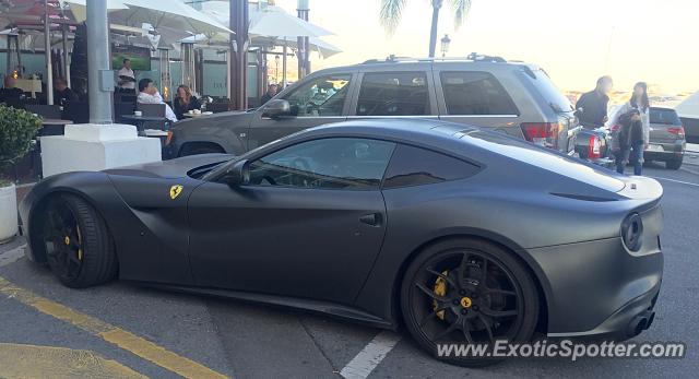 Ferrari F12 spotted in Marcela, Spain