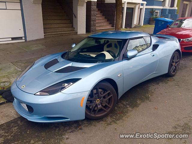 Lotus Evora spotted in San Francisco, California