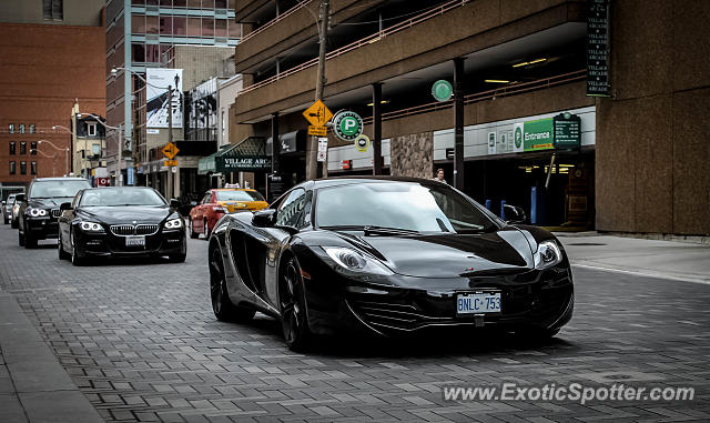 Mclaren MP4-12C spotted in Toronto, Canada