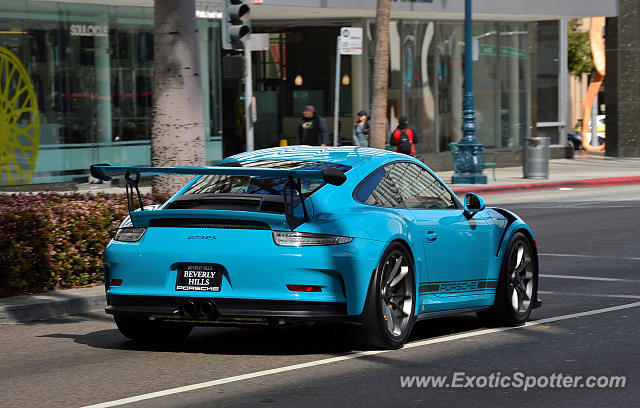 Porsche 911 GT3 spotted in Beverly Hills, California
