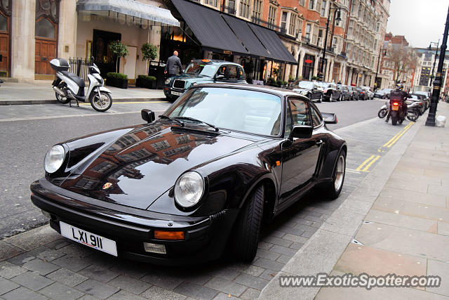 Porsche 911 Turbo spotted in London, United Kingdom
