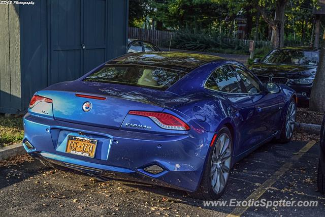 Fisker Karma spotted in Pittsford, New York