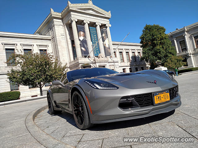 Chevrolet Corvette Z06 spotted in Boston, Massachusetts