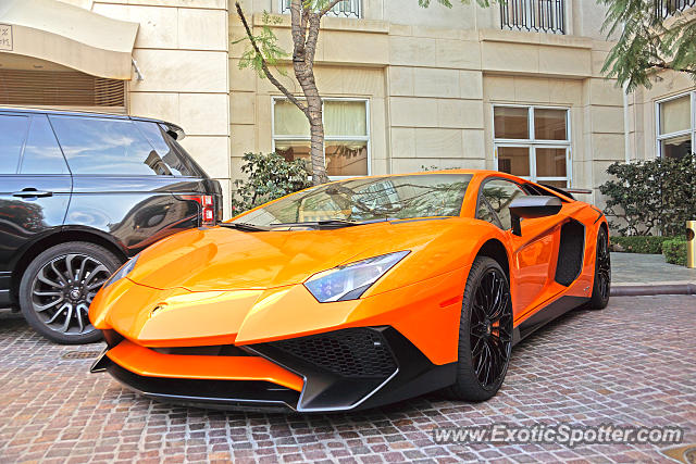 Lamborghini Aventador spotted in Beverly Hills, California ...