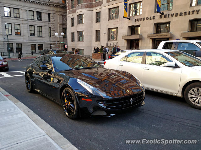 Ferrari FF spotted in Boston, Massachusetts