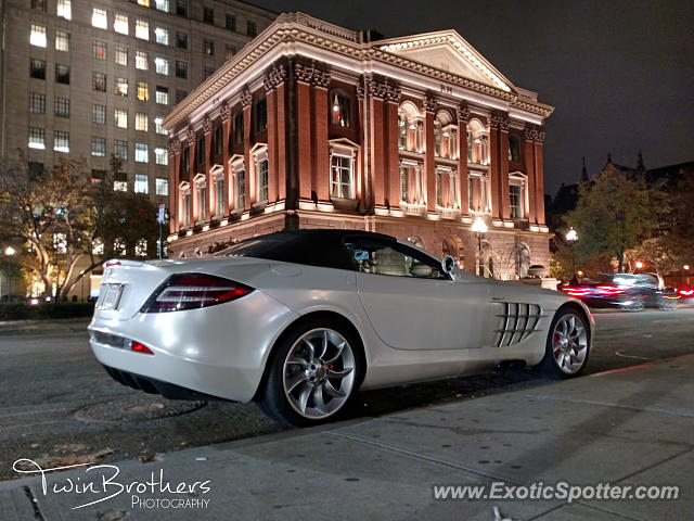 Mercedes SLR spotted in Boston, Massachusetts