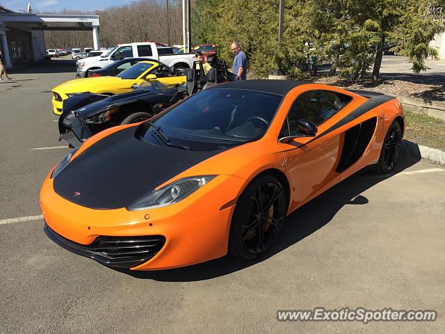 Mclaren MP4-12C spotted in Bernardsville, New Jersey