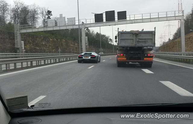 Lamborghini Aventador spotted in Luxembourg, Luxembourg