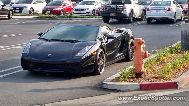 Lamborghini Gallardo spotted in Fontana, California