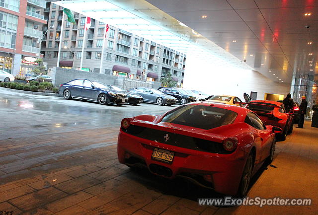 Ferrari 458 Italia spotted in Toronto, Canada