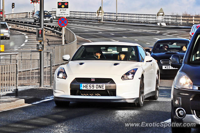 Nissan GT-R spotted in Hull, United Kingdom