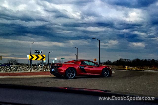 Mclaren 650S spotted in Ann Arbor, Michigan