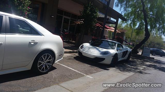 Mclaren MP4-12C spotted in Scottsdale, Arizona