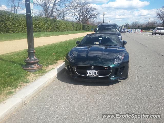 Jaguar F-Type spotted in Arlington, Virginia